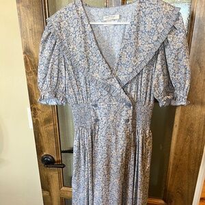 Christy Dawn Blue Floral Sz. Small
